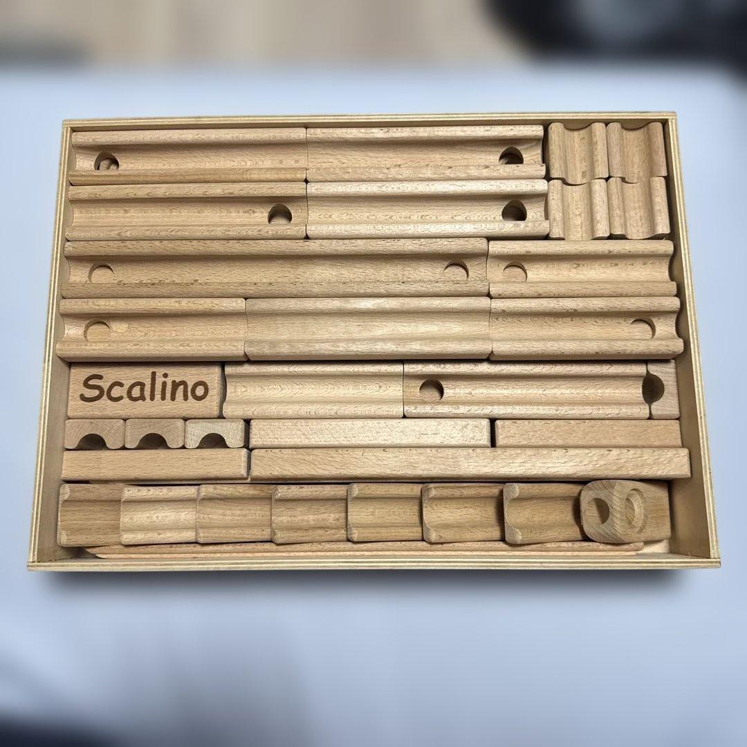 スカリーノ3 スカリーノ3/scalino3 | スイスのピタゴラスイッチな木のおもちゃ - 木