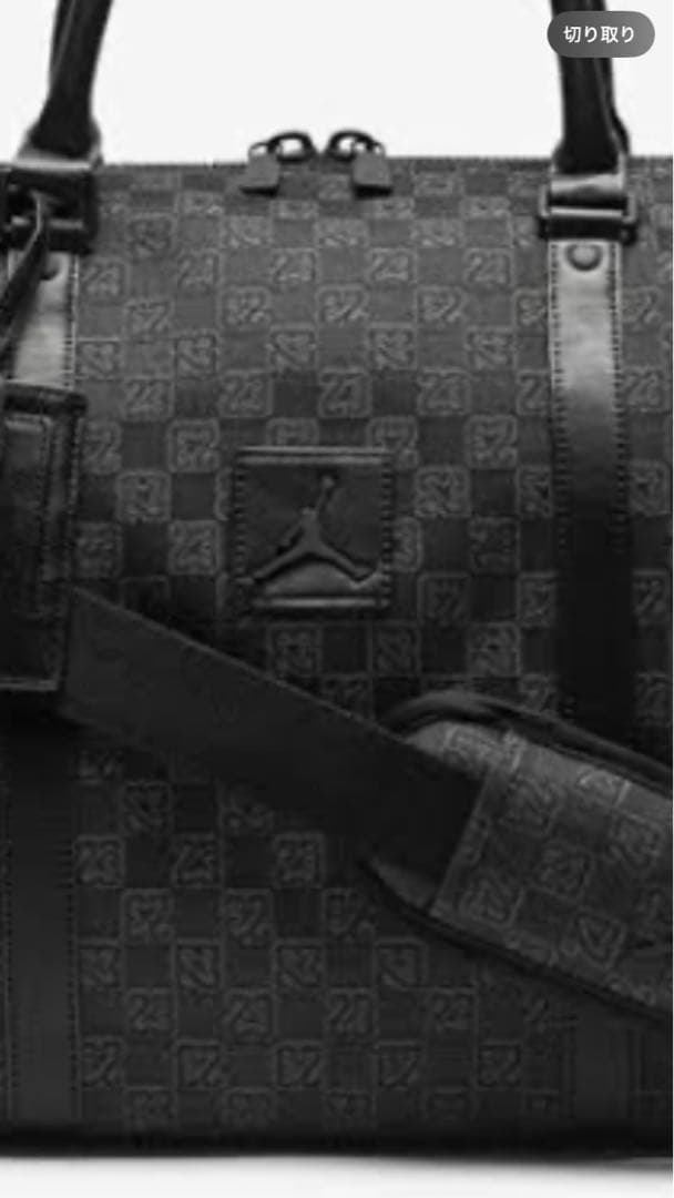 Jordan ジョーダン　モノグラムダッフルバック　(25L) NIKE】ナイキ ジョーダン モノグラム ダッフルバッグ 25L (Nike