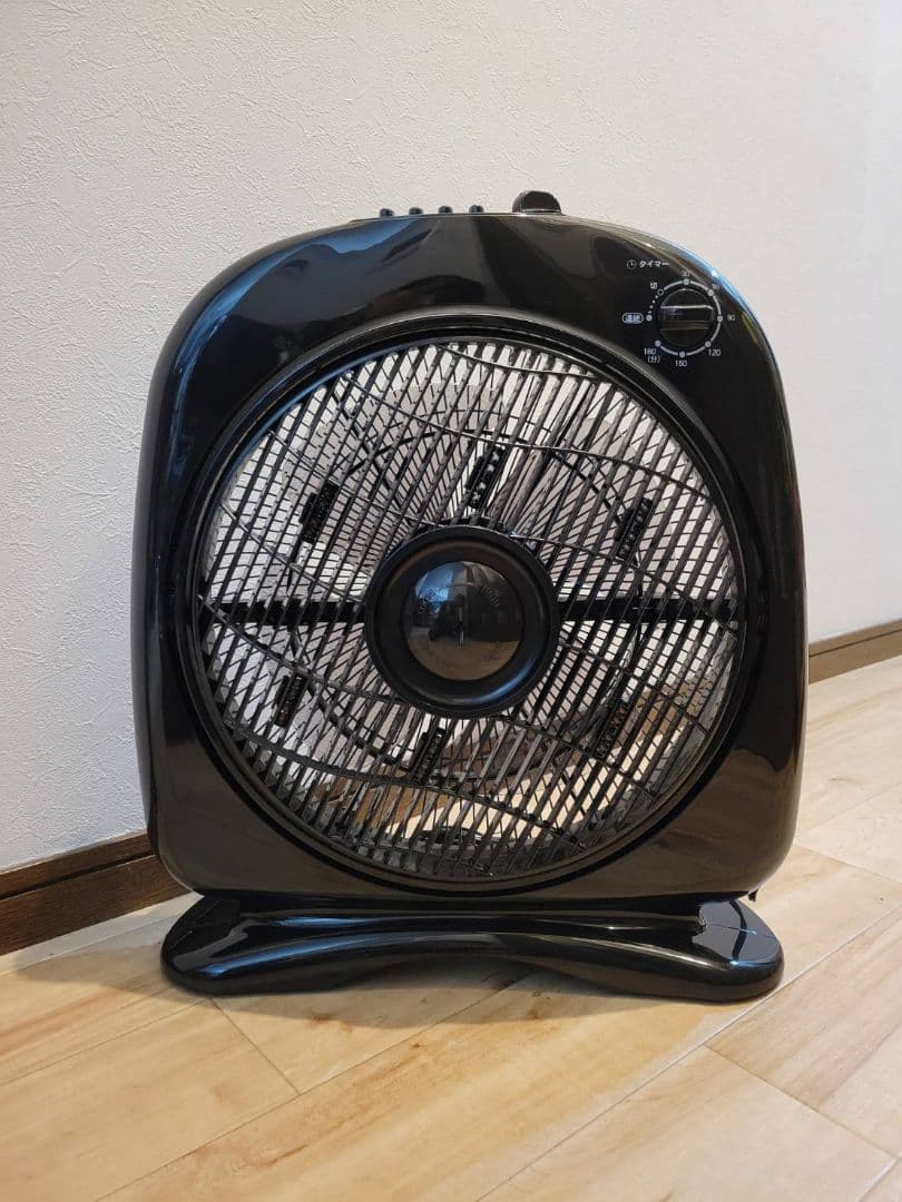 マイナスイオン扇風機 『新林の滝（森林の滝）』ブラック⭐️2025年製 新林の滝 マイナスイオン扇風機 タイマー付 省エネ 空気洗浄 節電