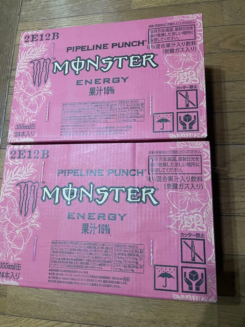 モンスターエナジーパイプラインパンチ355ml 24本入り2ケース アサヒ飲料 モンスター パイプラインパンチ 355ml 1箱（24缶入
