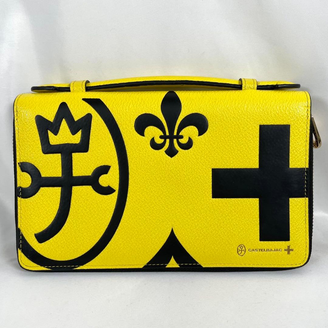 美品 CASTELBAJAC カステルバジャック Wファスナー財布 ネゼル CASTELBAJAC（カステルバジャック） 最大P+16% 財布 ラウンド