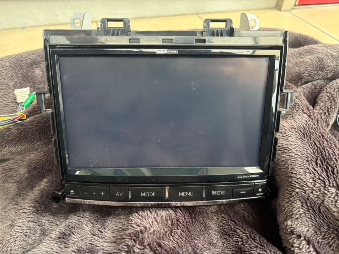 ALPINE ナビ　EX009V-AV Yahoo!オークション - ALPINE EX009V-AV 9インチ カーナビゲーション
