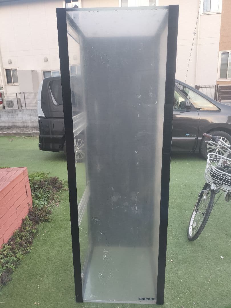 中古アクリル水槽 幅180奥60高60 水槽 アクリル水槽 1800×600×600mm 板厚:10×12×8mm 別途送料 | チャーム