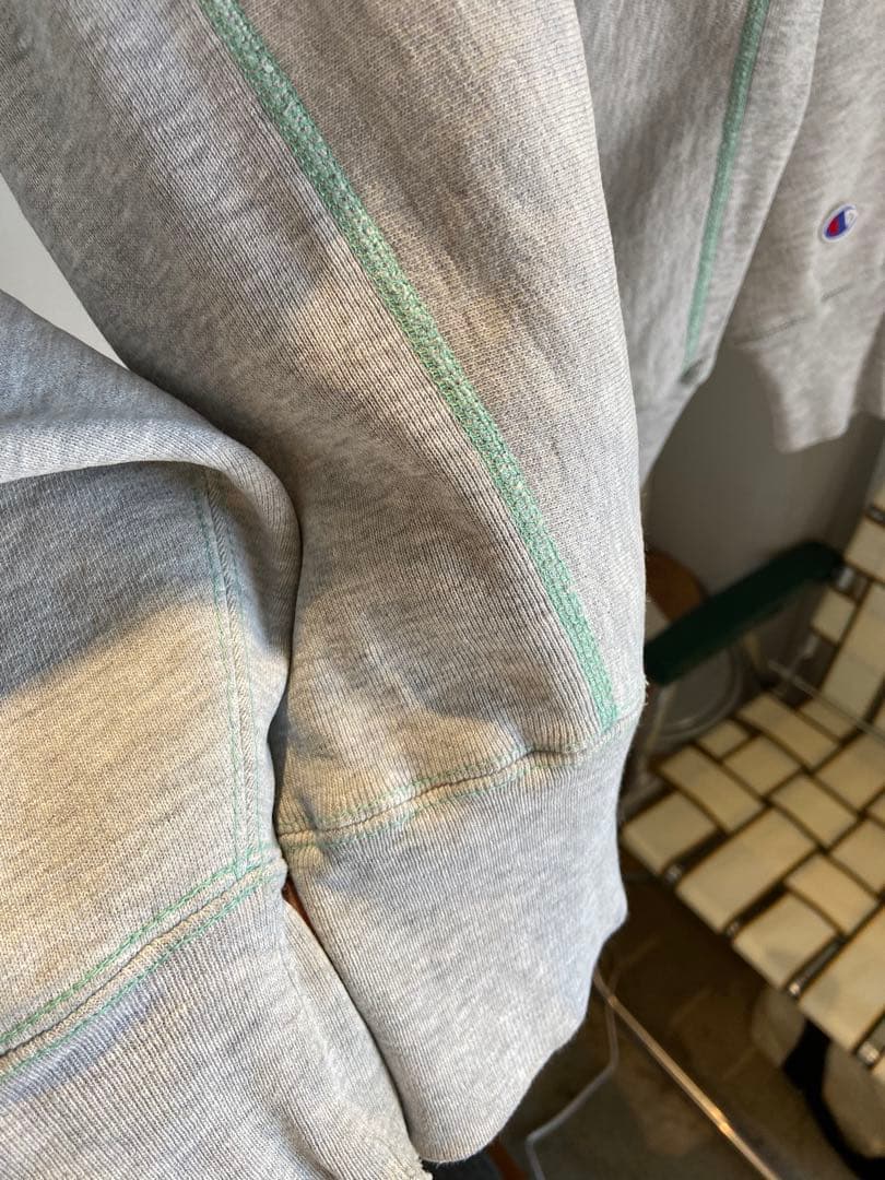 激レア グリーンステッチ 80s champion reverse weave - メルカリ