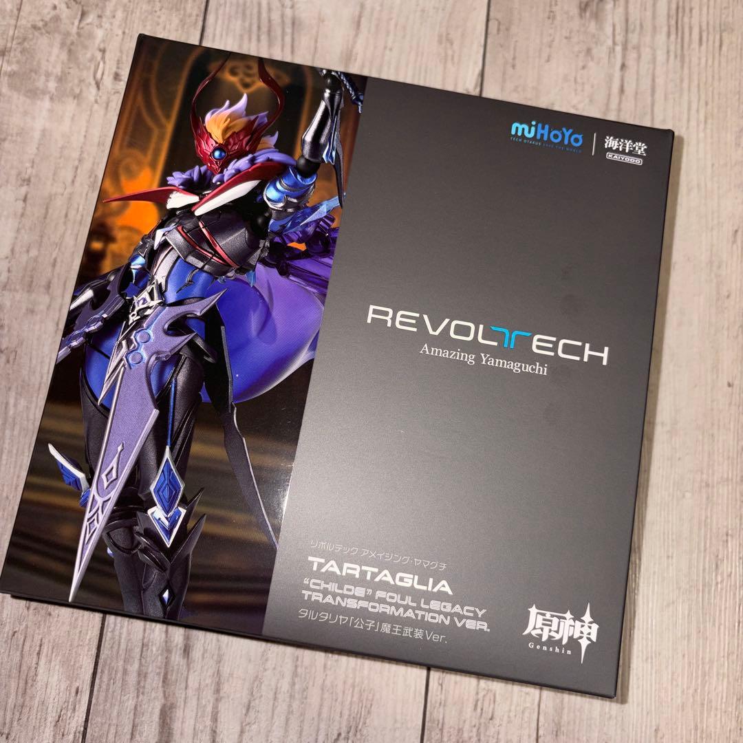 原神 タルタリヤ 公子 アメイジングヤマグチ 魔王武装Ver. 可動フィギュア 原神』タルタリヤがカッコいい「魔王武装」の姿で立体化！ゲーム