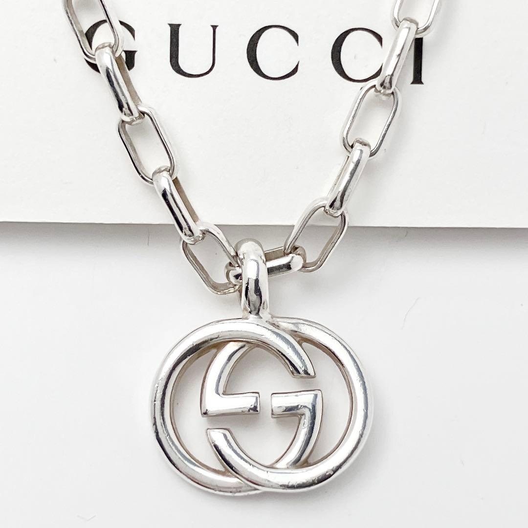 人気品 グッチ GUCCI 925 ネックレス シルバー メンズ Y704 GUCCI（グッチ） ネックレス ペンダント ジュエリー メンズ レディース