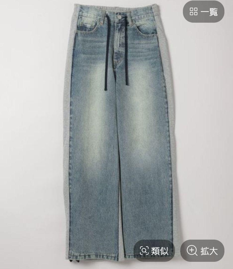 ジーナシス スウェットドッキングデニム JEANASIS｜スウェットドッキングデニム | Rakuten Fashion(楽天