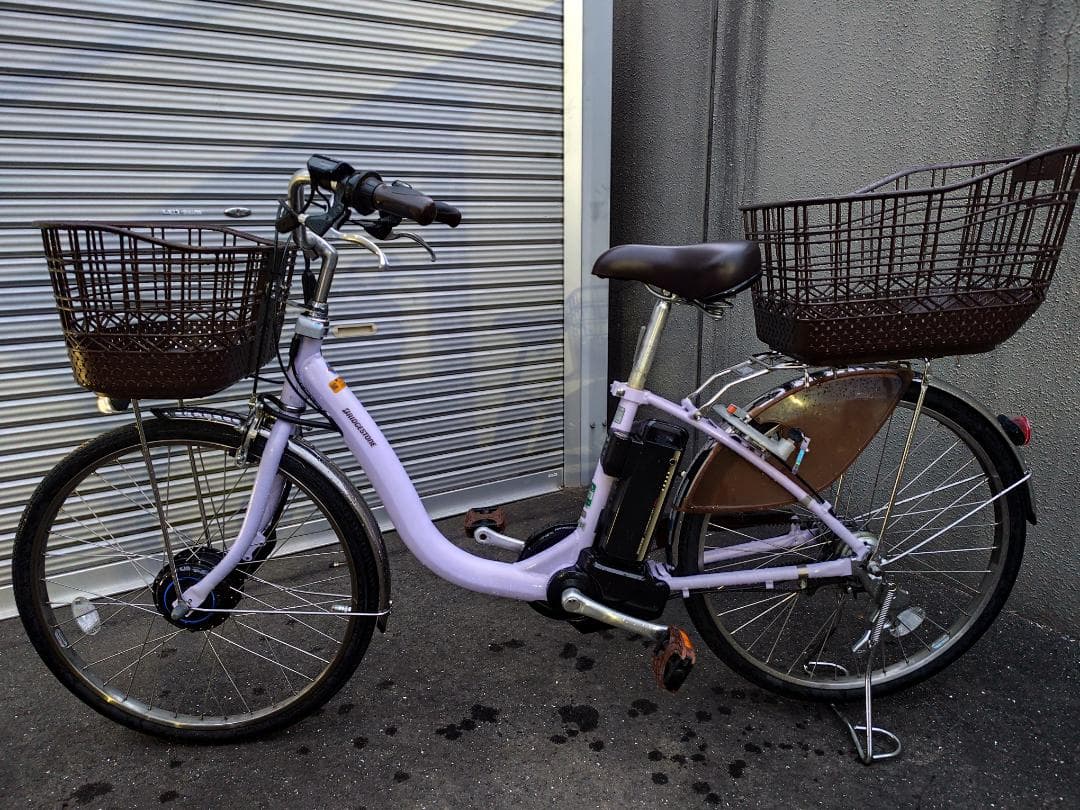 ブリヂストン　フロンティア　24インチ　B300バッテリー　ラベンダー色　美品 フロンティアデラックス（24インチ） - Bridgestone Cycle Online Store