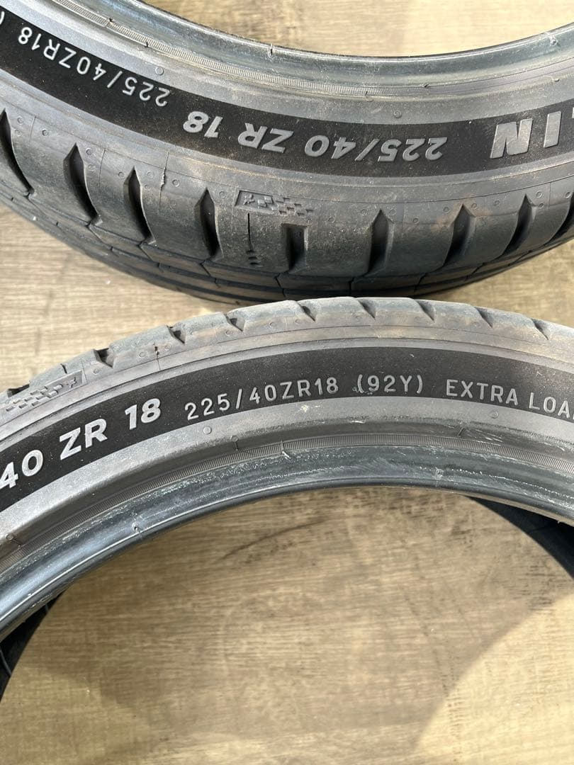 ①【4本セット（内2本）】ミシュラン パイロットスポーツ5 225/40/r18