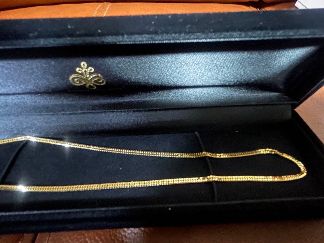 K18ゴールド ネックレス K18 6面 ダブル 100g 60cm ネックレス 造幣局刻印有り[] Kihei