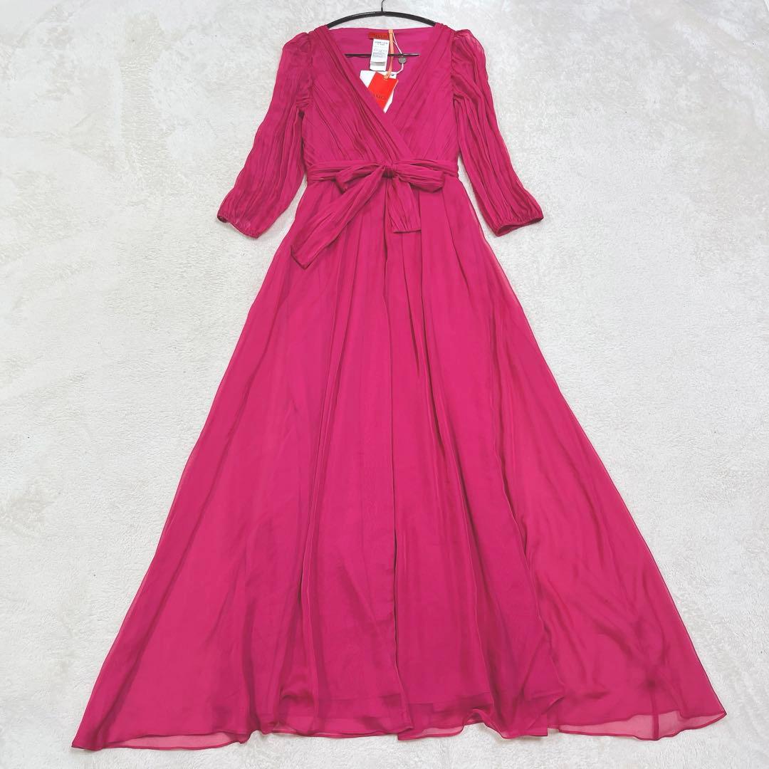 美品◇MAX＆coロングドレス　ピンク 演奏会ドレス・ステージドレスにお薦めモーブロングドレス｜Fine