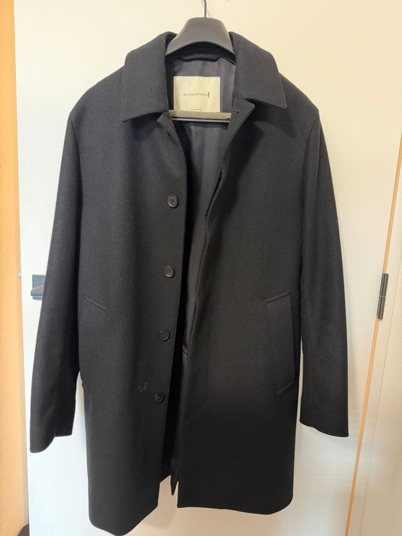 MACKINTOSH ブラック チェスターコート 42 Mackintosh（マッキントッシュ） チェスターコート コート 別注 HUMBIE