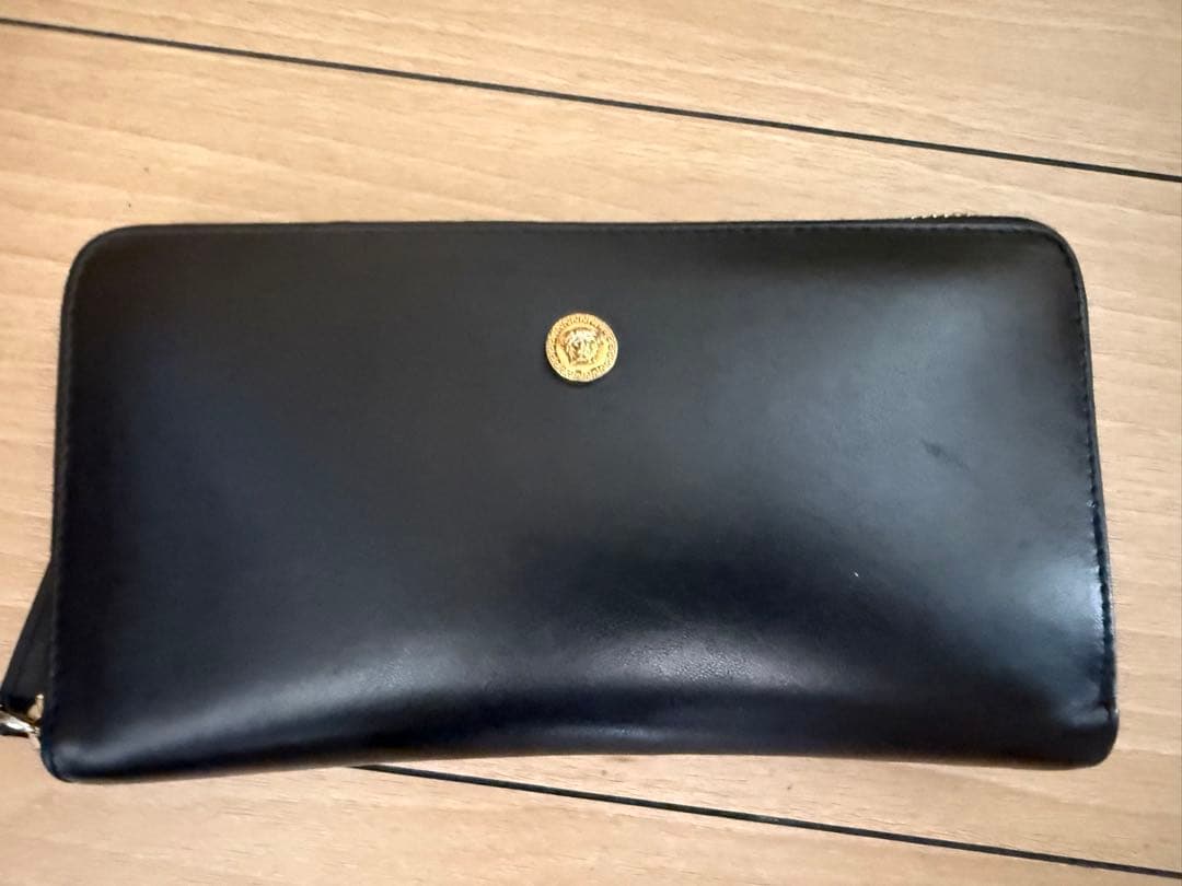 VERSACE 黒 レザー 長財布 楽天市場】VERSACE 長財布 ベルサーチ ヴェルサーチェ メンズ