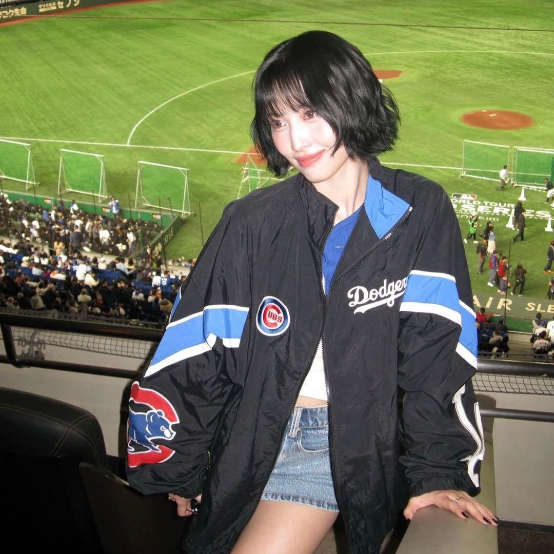 TOKYO SERIES 2025 配色ナイロンジャケット MLB東京シリーズ MLB】TOKYO SERIES 2025 配色ナイロンジャケット｜BACK TO THE FIELD