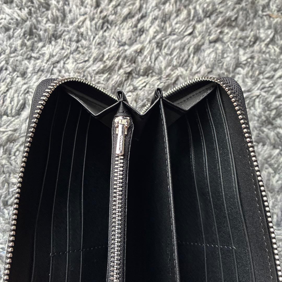 COACH 長財布 ブラック シグネチャー 新品 未使用 コーチ - メルカリ
